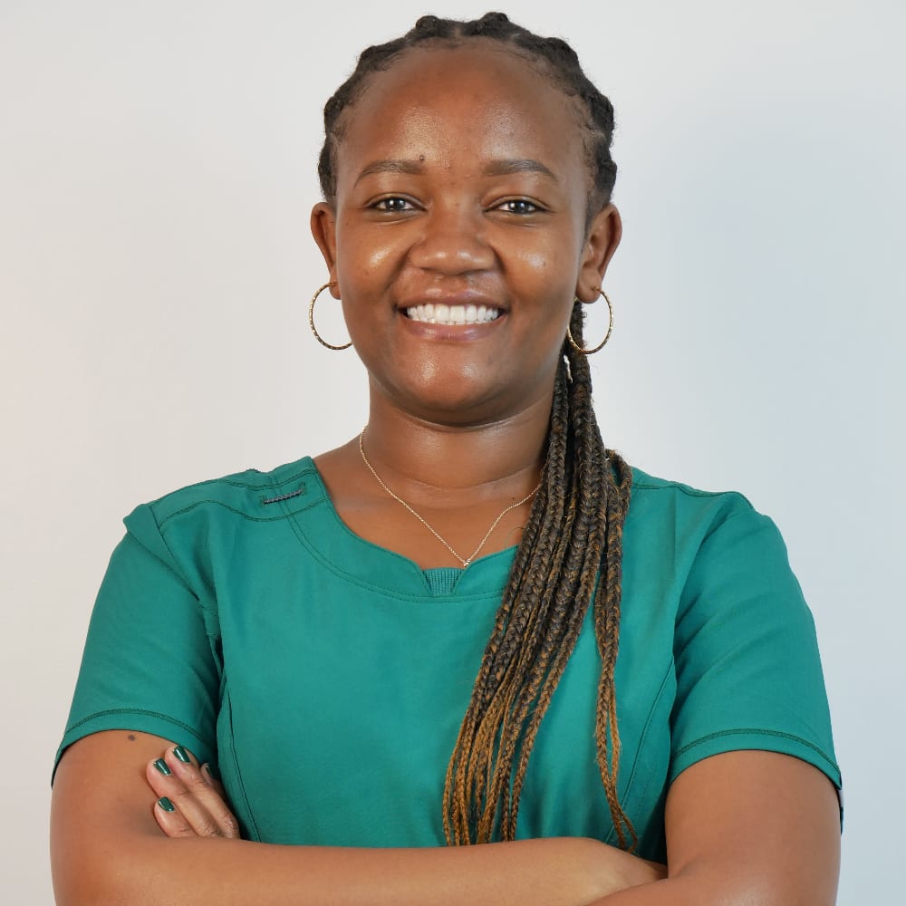 Caroline Kamweli, Senior Physiotherapist at Lymph & Pelvic Care Kenya